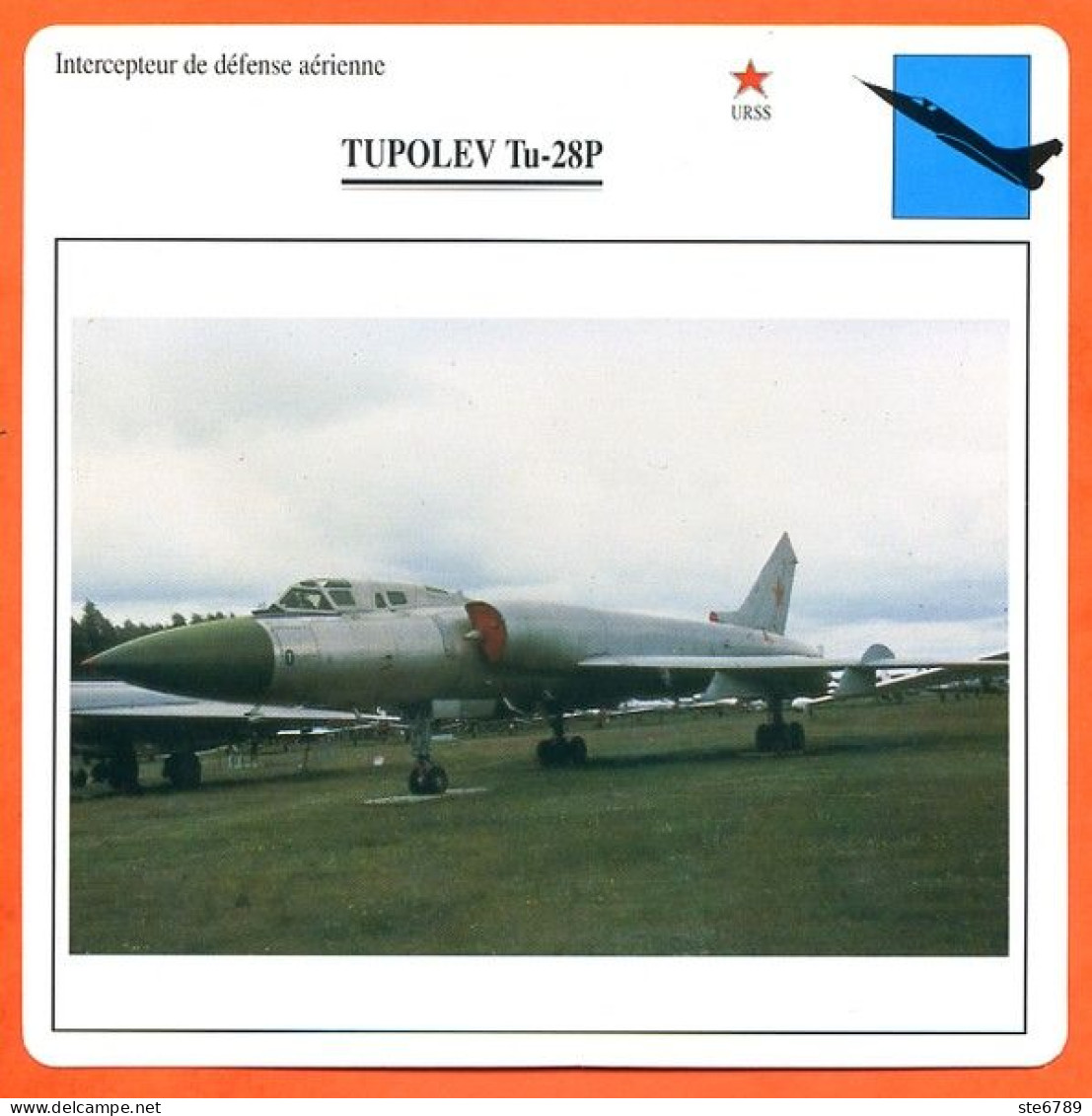 Fiche Aviation TUPOLEV Tu 28P  / Avion Intercepteur De Defense Aériene URSS  Avions - Airplanes