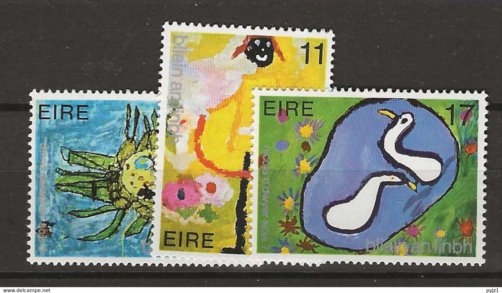 1979 MNH Ireland Mi 401-03 Postfris** - Nuovi