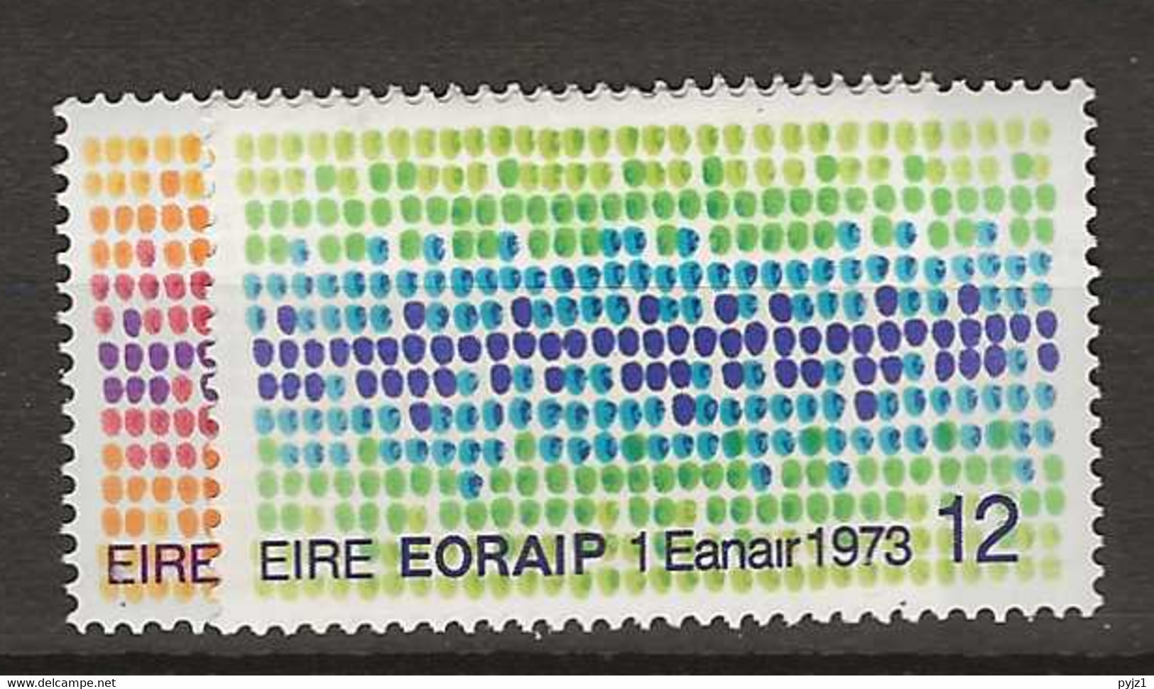 1973 MNH Ireland Mi 287-88 Postfris** - Neufs