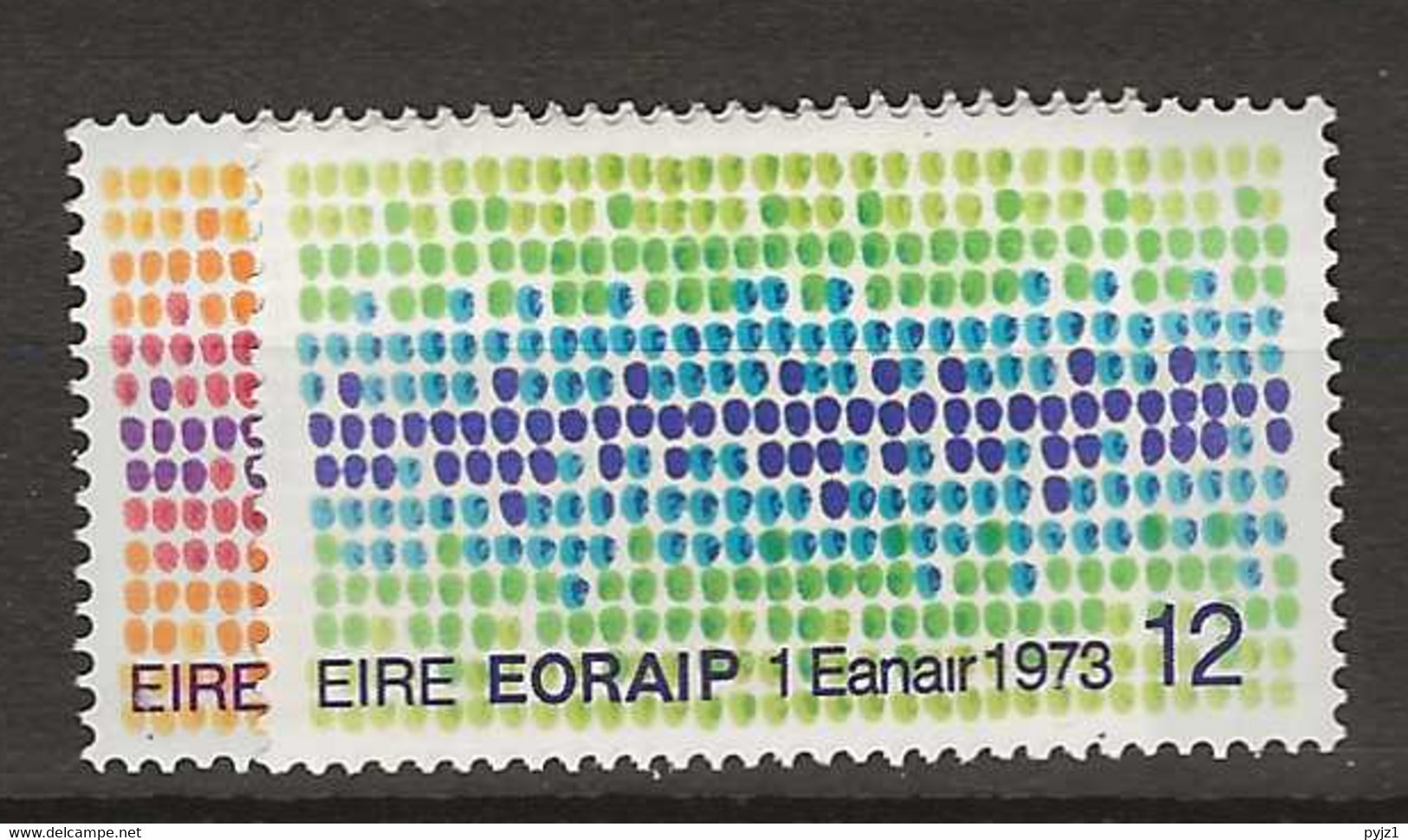 1973 MNH Ireland Mi 287-88 Postfris** - Nuovi