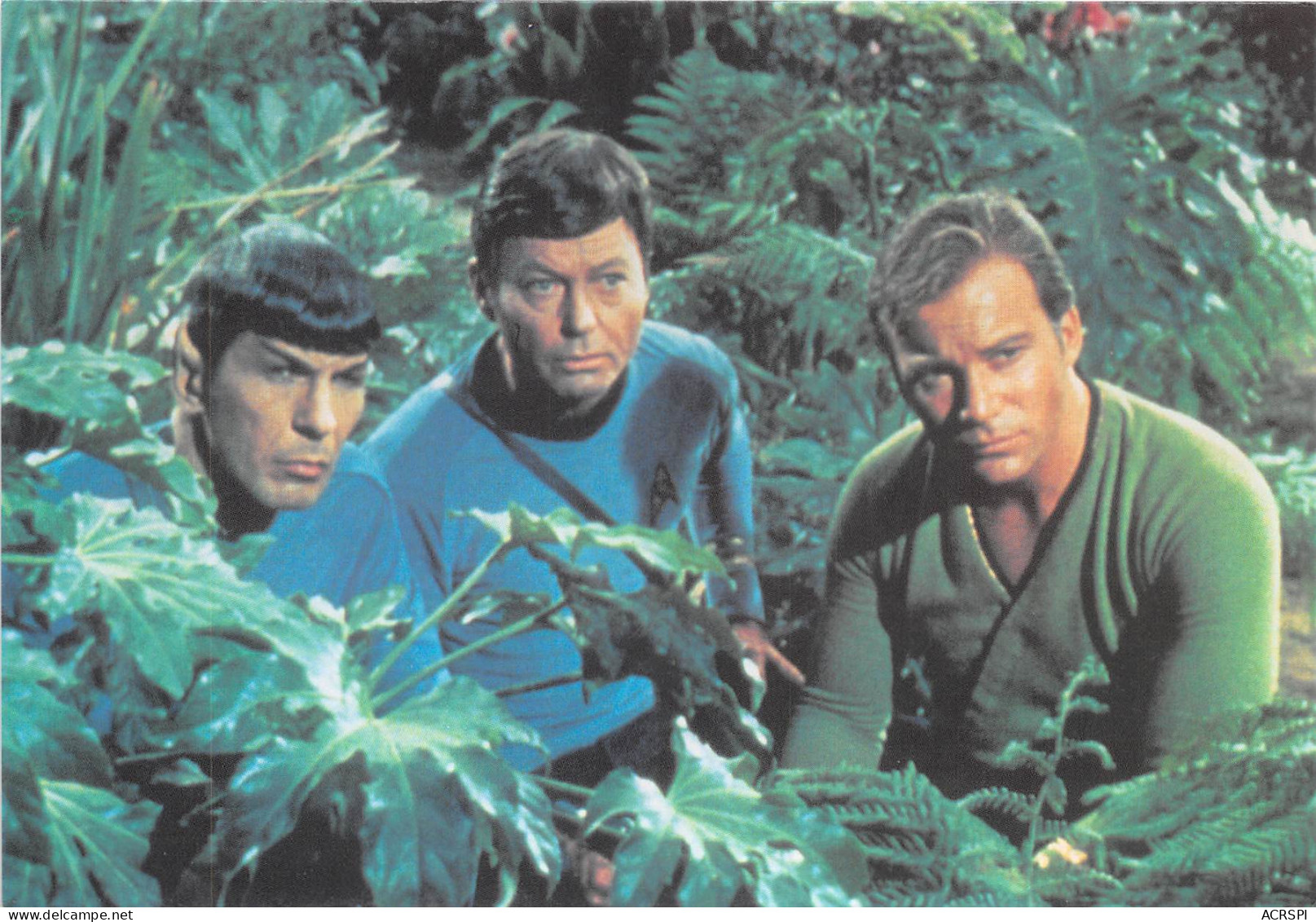  STAR TREK  SPOCK  MC'COY  KIRK Cinema Serie  Sk 47  (scan Recto-verso) OO 0998 - TV Series