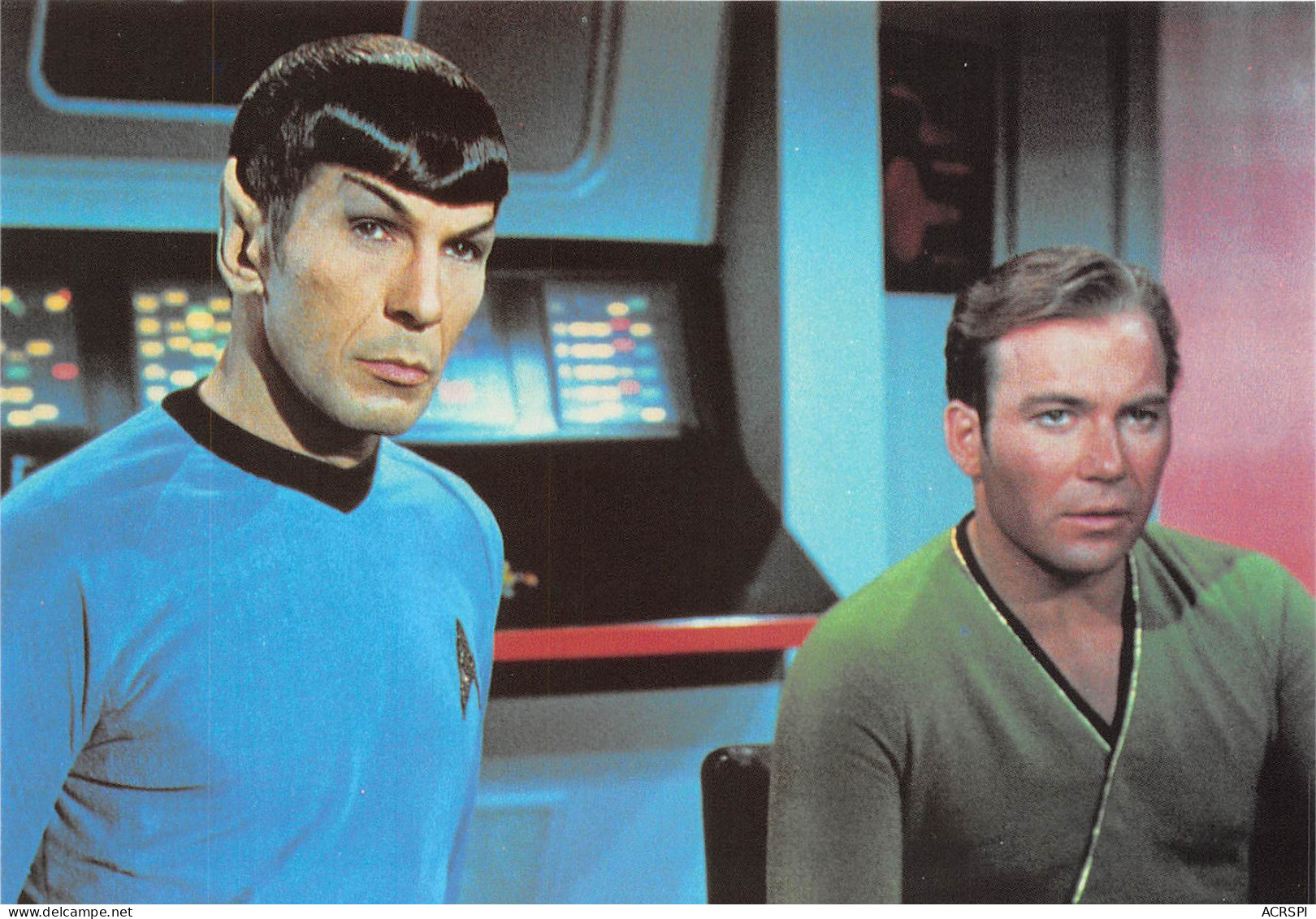  STAR TREK  KIRK  Spock  Cinema Serie   (scan Recto-verso) OO 0998 - Séries TV