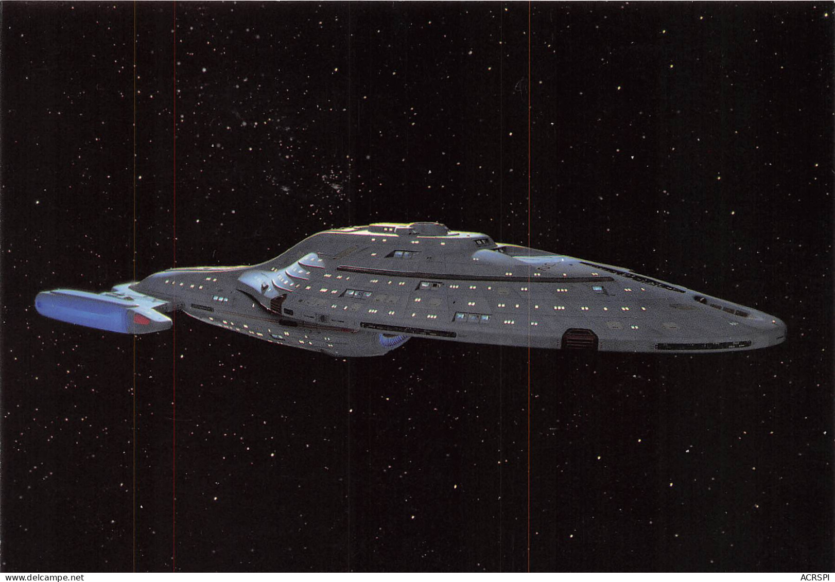  STAR TREK  USS  Voyager KIRK  Spock  Cinema Serie   (scan Recto-verso) OO 0998 - Séries TV