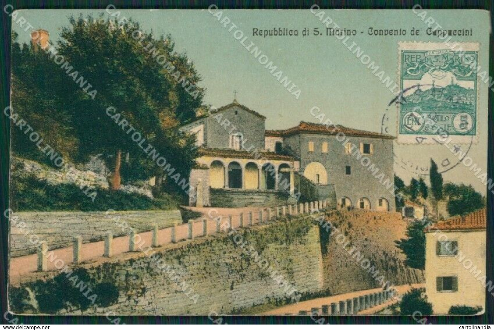 San Marino Convento Capuccini Cartolina MQ5575 - Saint-Marin