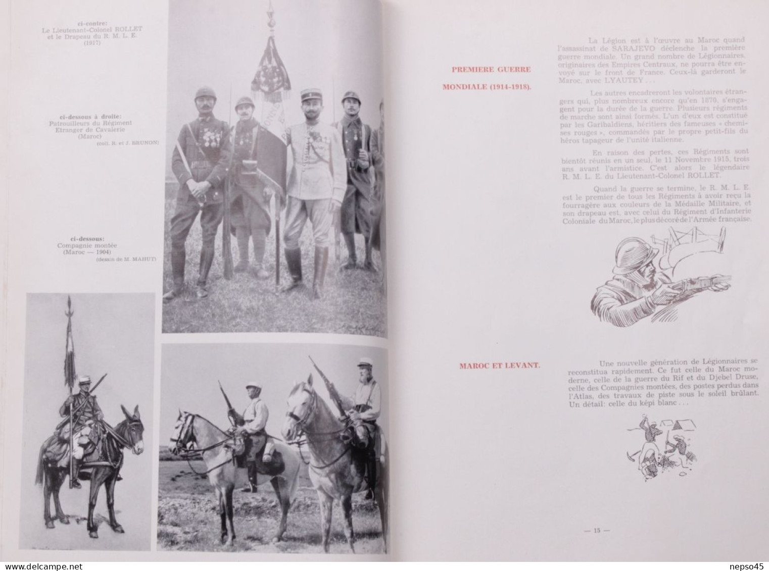 Légion Etrangère.troupe d’assaut.force combattante de l'Armée de terre française