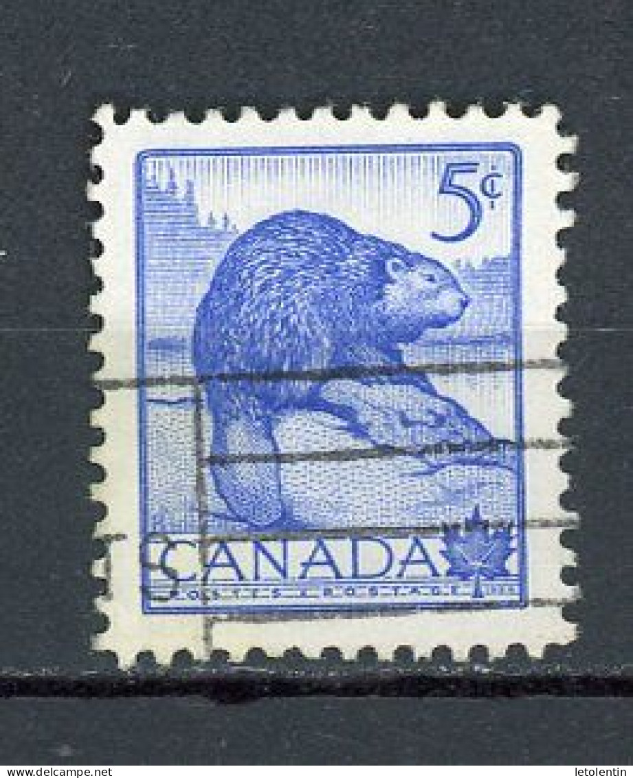 CANADA:  FAUNE - N° Yvert 274 Obli. - Oblitérés