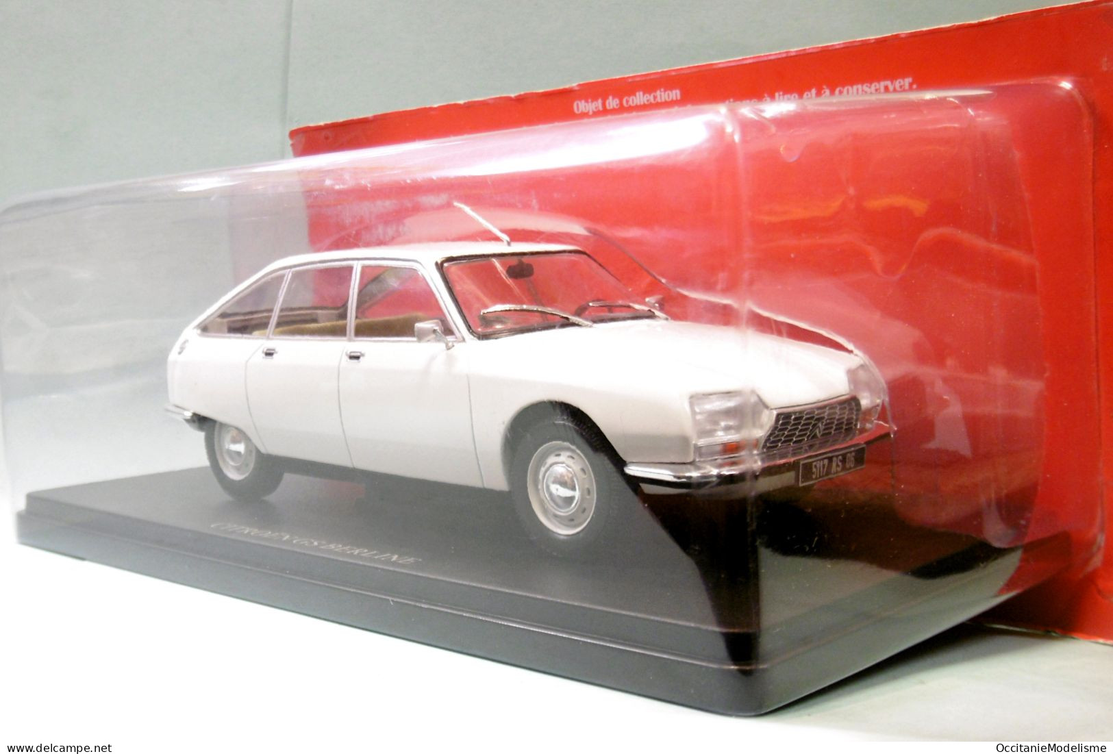 Hachette / Ixo - CITROEN GS BERLINE BLANC Neuf NBO 1/24 - Other & Unclassified