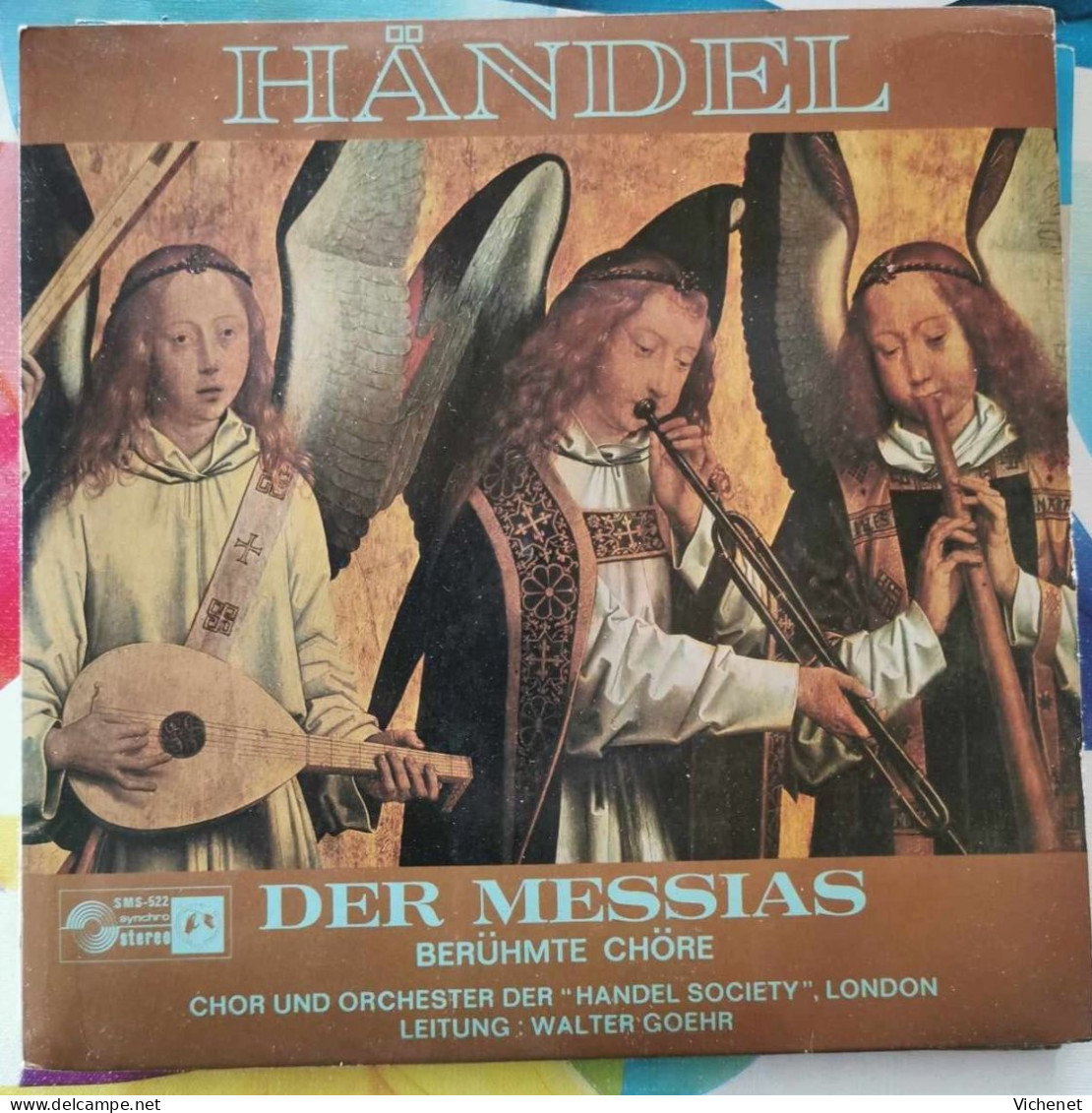 Georg Friedrich Händel - Orchester Und Chor Der "Händel Society"  – Der Messias: Berühmte Chore  - 45T - Classical