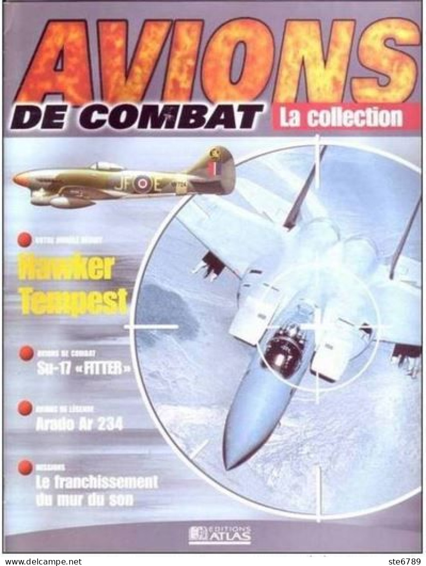 N° B20   HAWKER TEMPEST Aviation  La Collection AVIONS DE COMBAT Guerre Militaria - Aviation