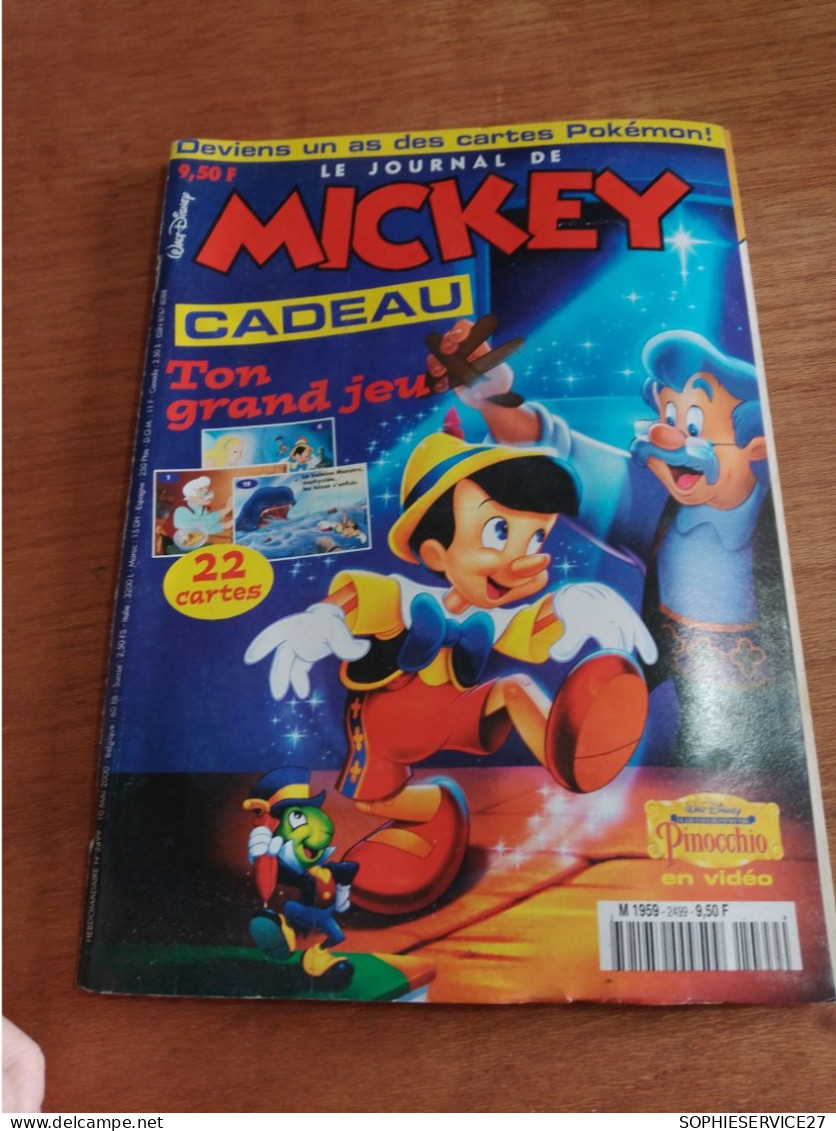 152 // LE JOURNAL DE MICKEY / N°2499 / 2000 - Journal De Mickey