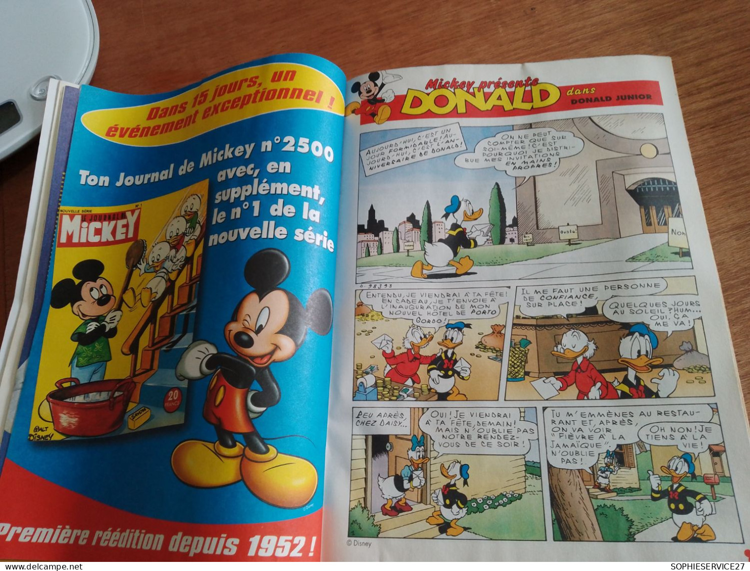 152 // LE JOURNAL DE MICKEY / N°2498 / 2000 - Journal De Mickey