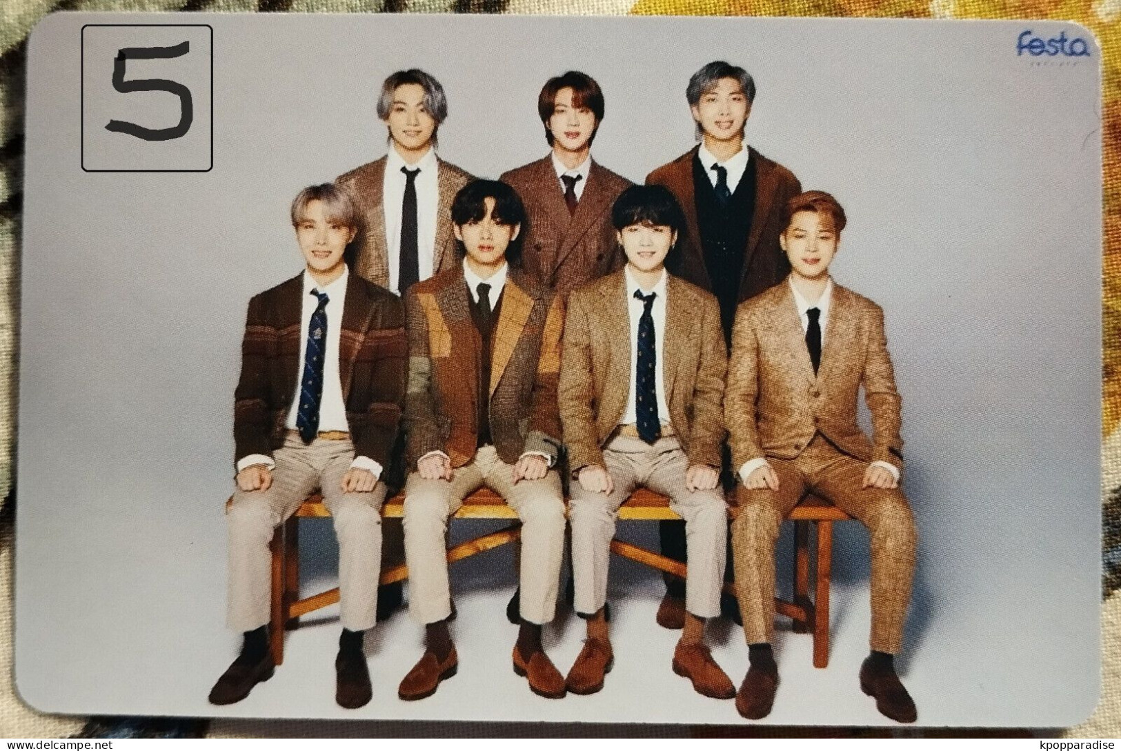 Photocard Au Choix  BTS Festa 2021 - Varia