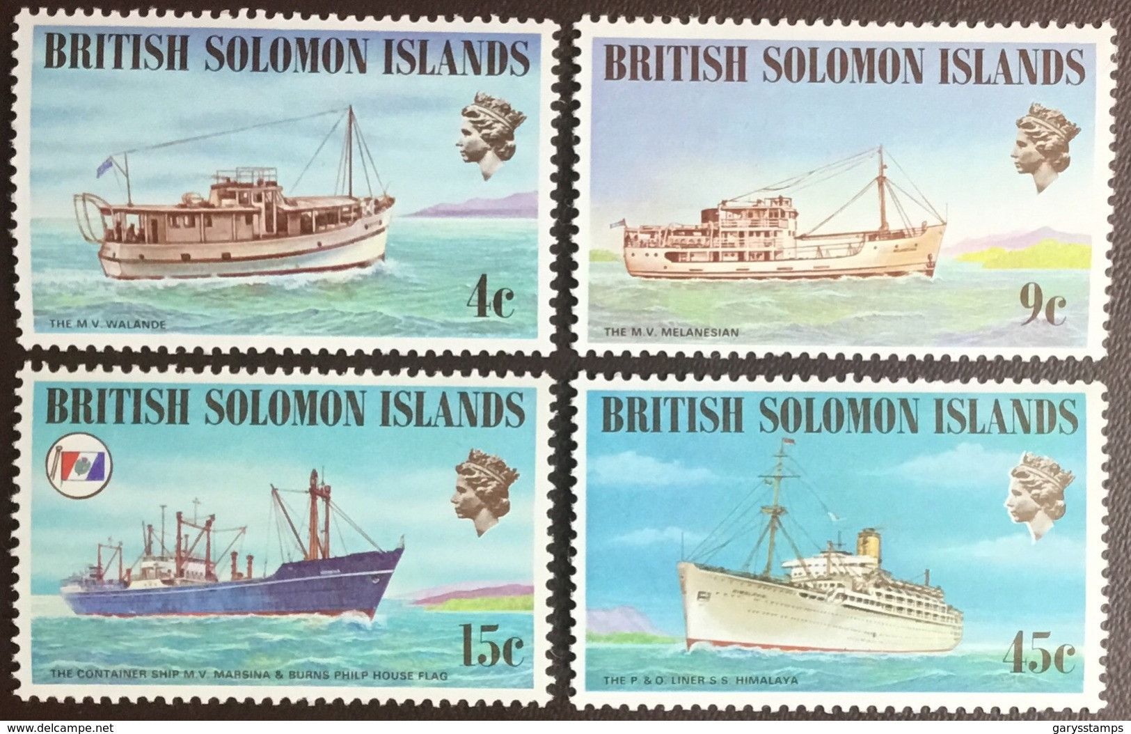 British Solomon Islands 1975 Ships & Navigators MNH - Salomonen (...-1978)