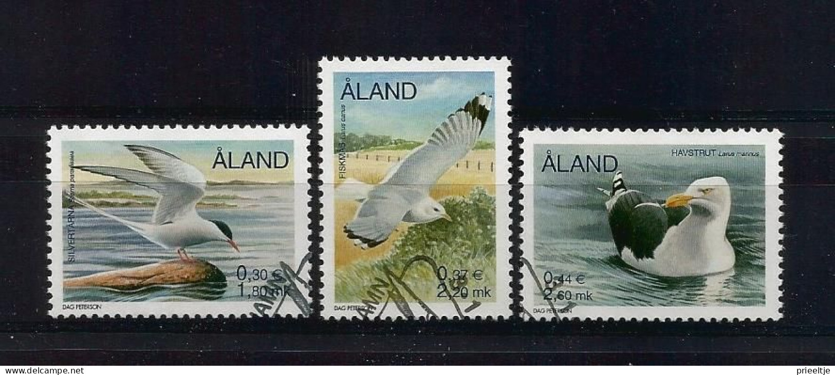 Aland 2000 Birds Y.T. 168/170 (0) - Ålandinseln