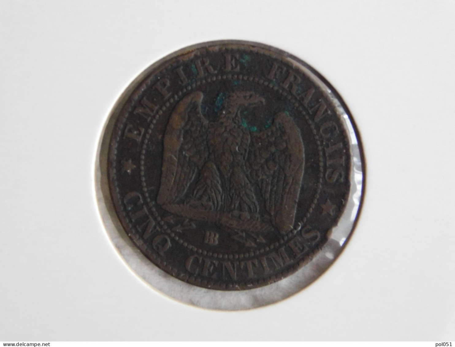 France 5 Centimes 1855 BB CHIEN (101) - 5 Centimes