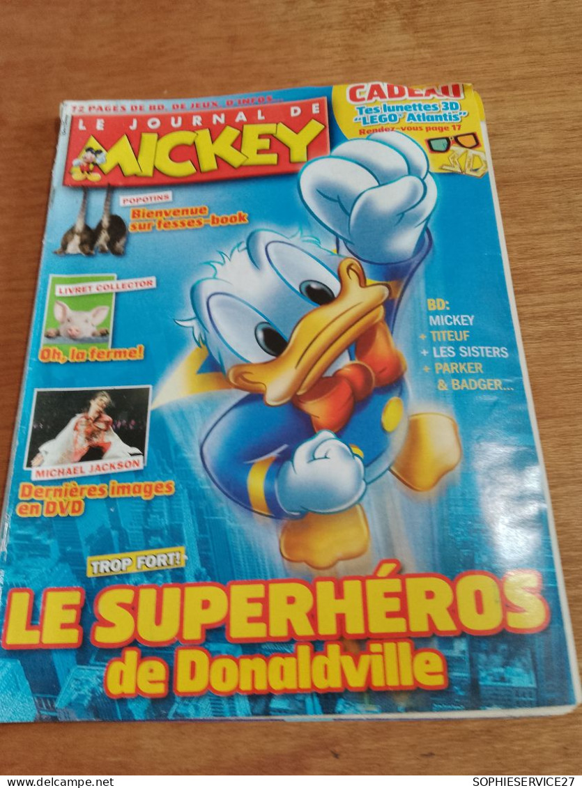 152 //  LE JOURNAL DE MICKEY N° 3010 / 2010 - Journal De Mickey