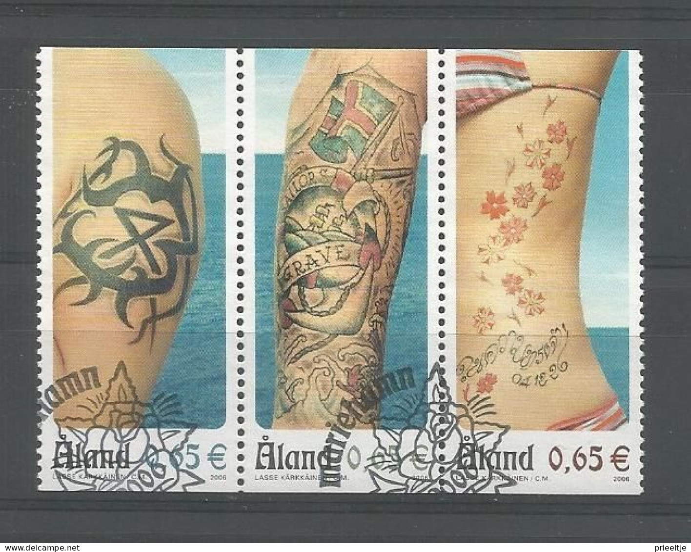 Aland 2006 Tattoo Strip Y.T. 270/272 (0) - Ålandinseln