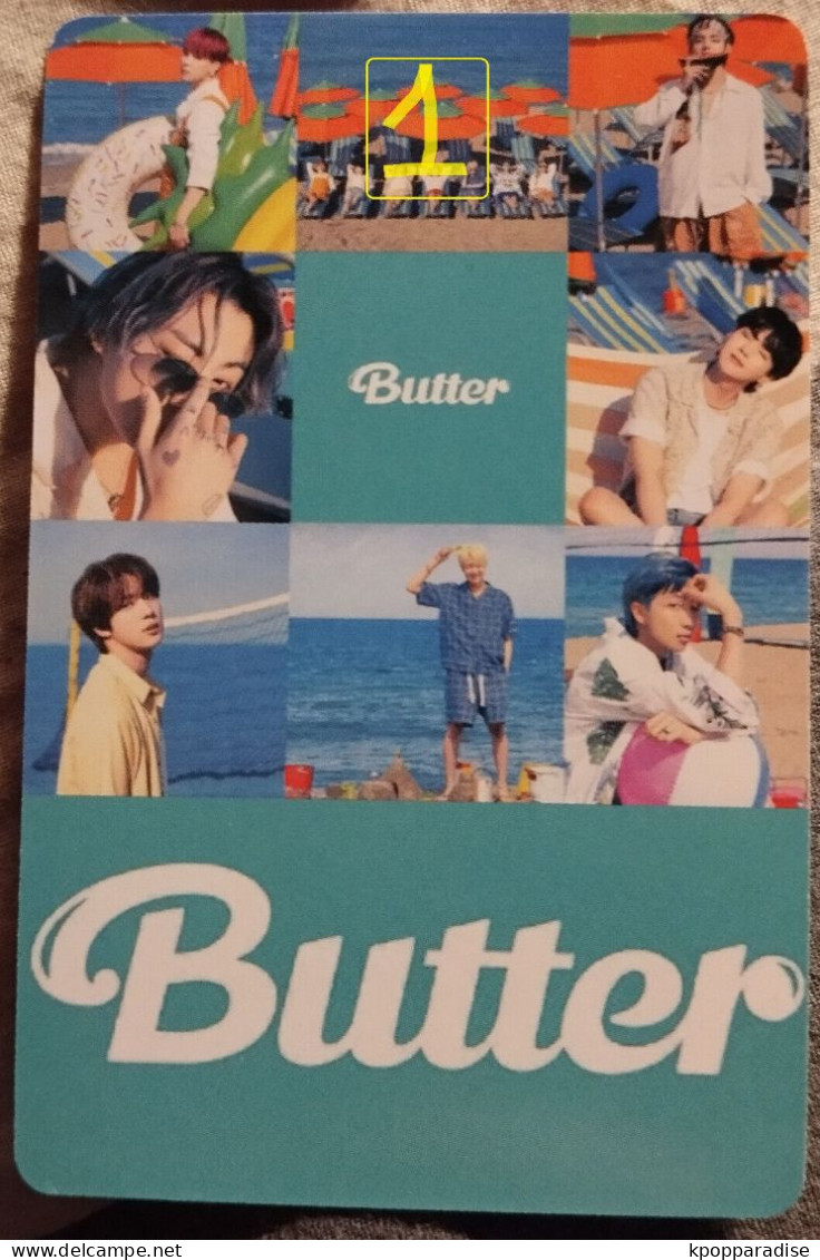 Photocard Au Choix  BTS Butter Permission To Dance - Objets Dérivés