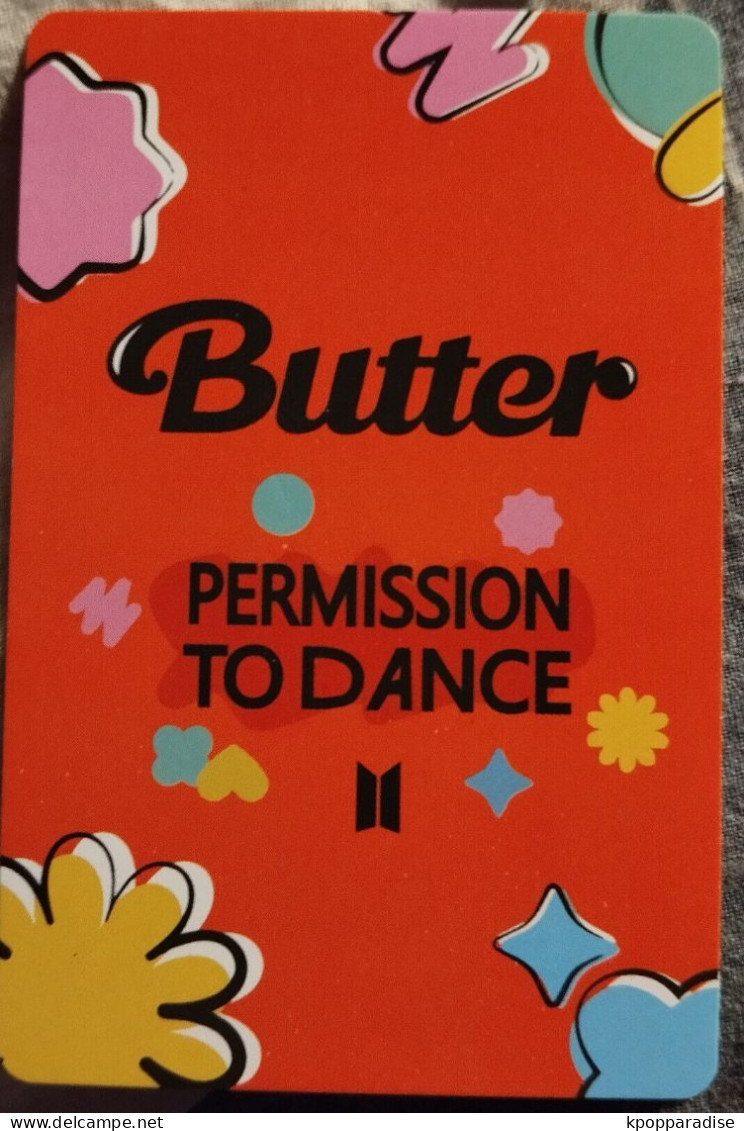 Photocard Au Choix  BTS Butter Permission To Dance - Objetos Derivados