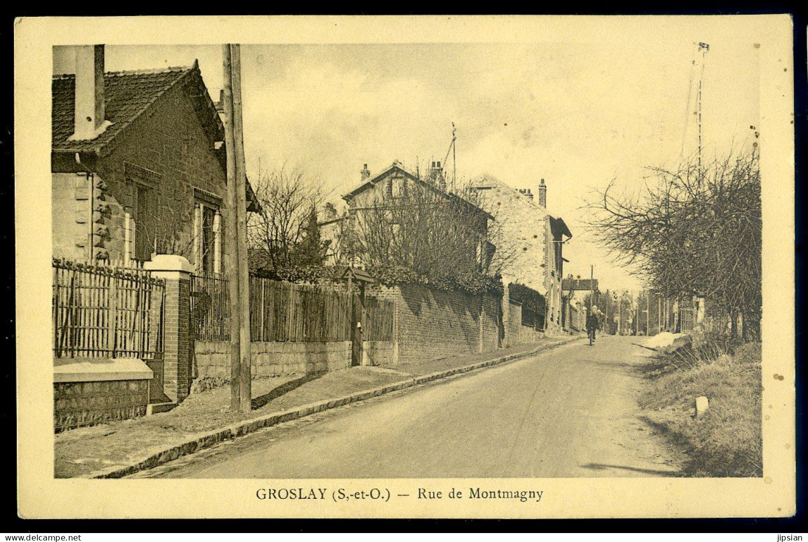 Cpa Du 95 Groslay  -- Rue De Montmagny   STEP92 - Groslay