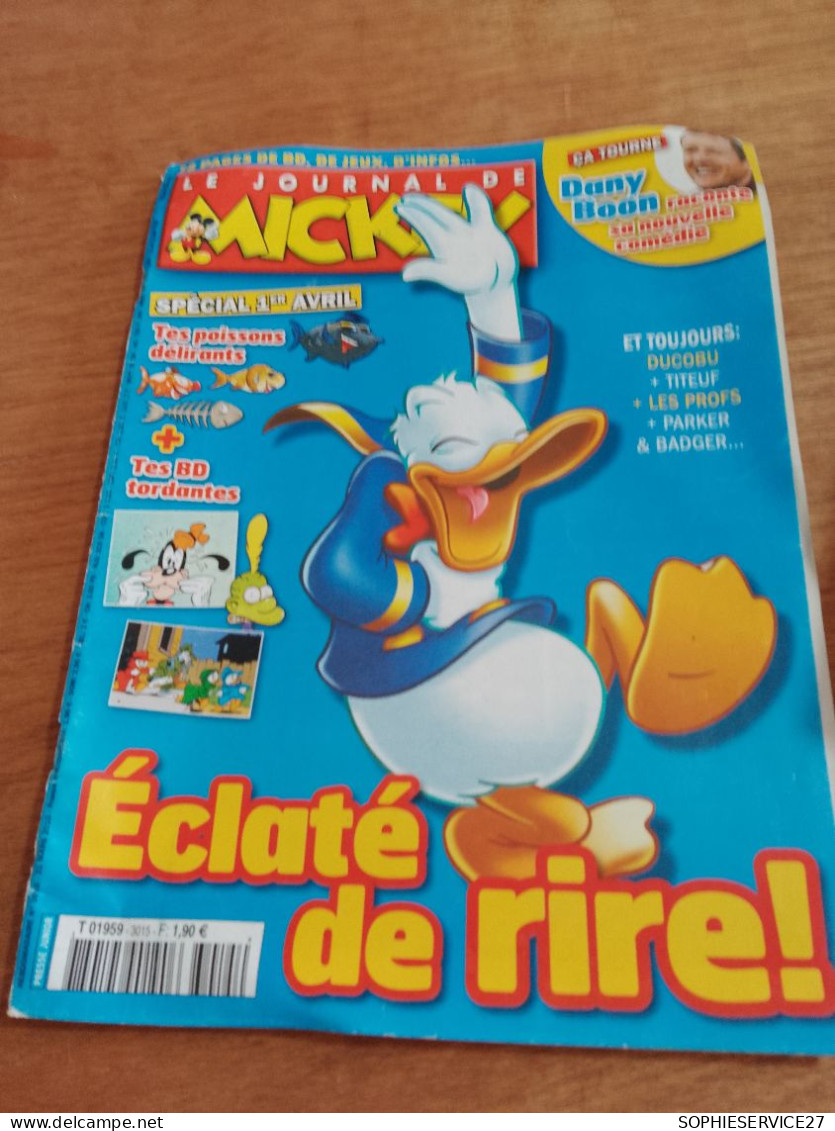 152 //  LE JOURNAL DE MICKEY N° 3015 / 2010 - Journal De Mickey