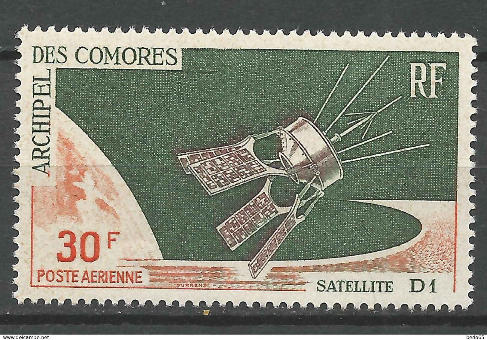 COMORES PA N° 17 NEUF** Luxe SANS CHARNIERE NI TRACE / Hingeless  / MNH - Poste Aérienne