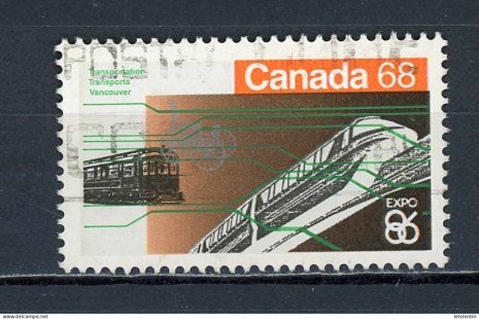 CANADA - EXPO 86 - N° Yvert 953 Obli. - Usados