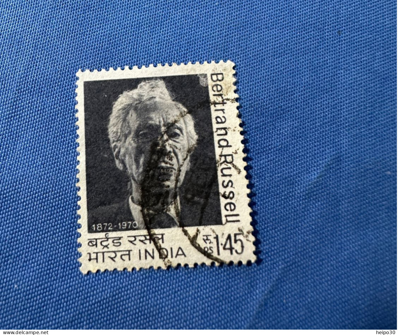 India 1972 Michel 545 Bertrand Russell - Used Stamps