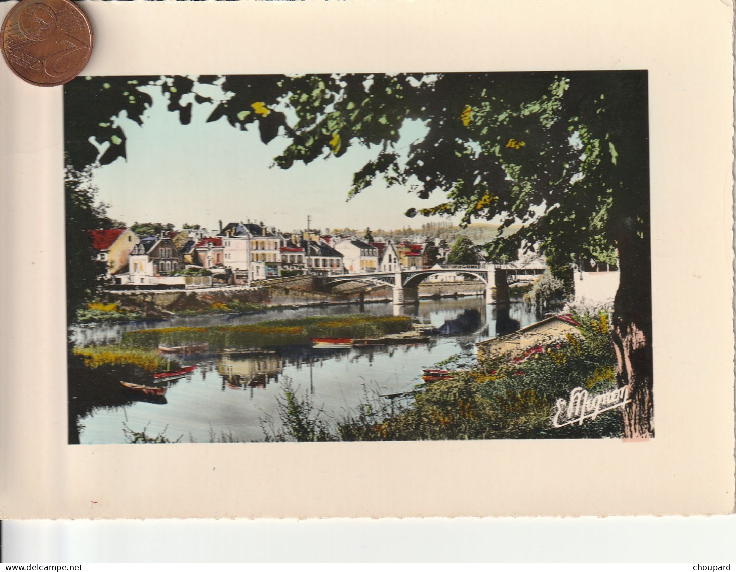 77 - Carte Postale Semi Moderne  De  La Ferté Sous Jouarre    Le Pont Et La Ville - La Ferte Sous Jouarre