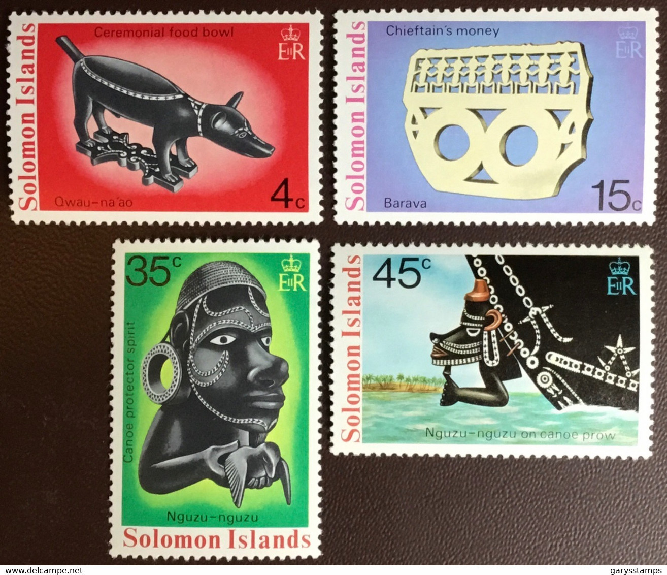 Solomon Islands 1976 Artefacts MNH - British Solomon Islands (...-1978)