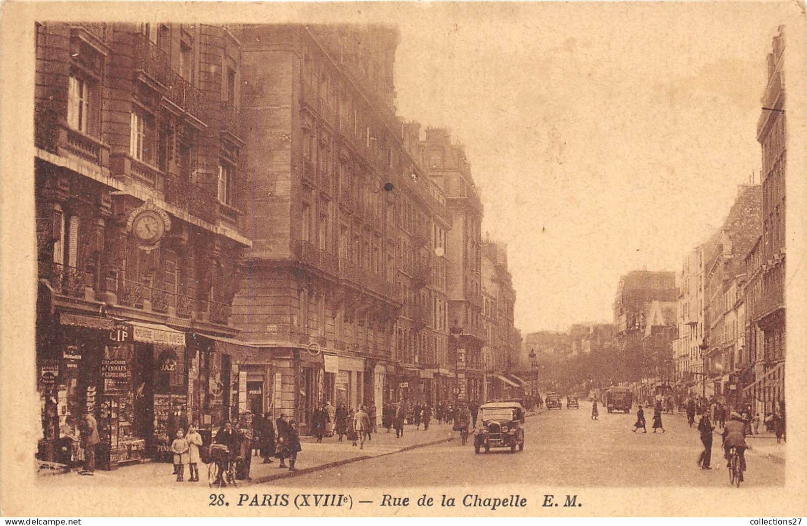 PARIS-75018- RUE DE LA CHAPELLE - Arrondissement: 18