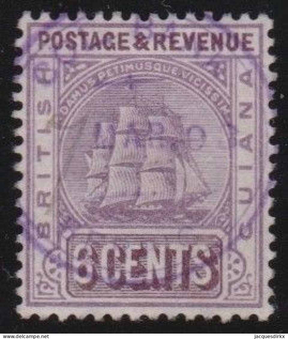 British  Guiana         .   SG    .  197  (2 Scans)    .     O      .    Cancelled - Guyane Britannique (...-1966)