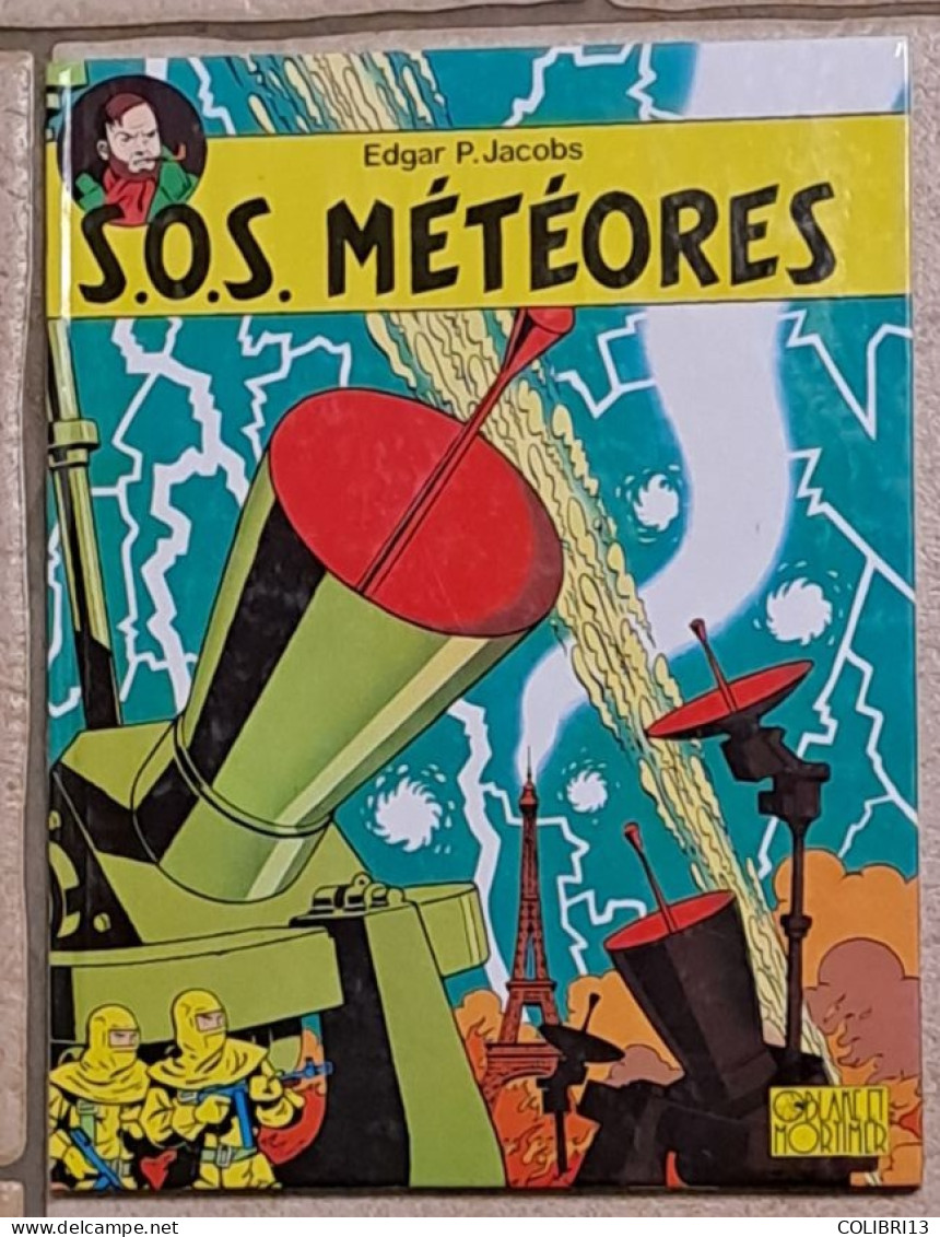 BLAKE ET MORTIMER S.O.S. METEORES Edgar P.JACOBS Juillet 1998 Spécial Réalisée Par Les Editions DELVILLE Pour ESSO PUB - Blake Et Mortimer