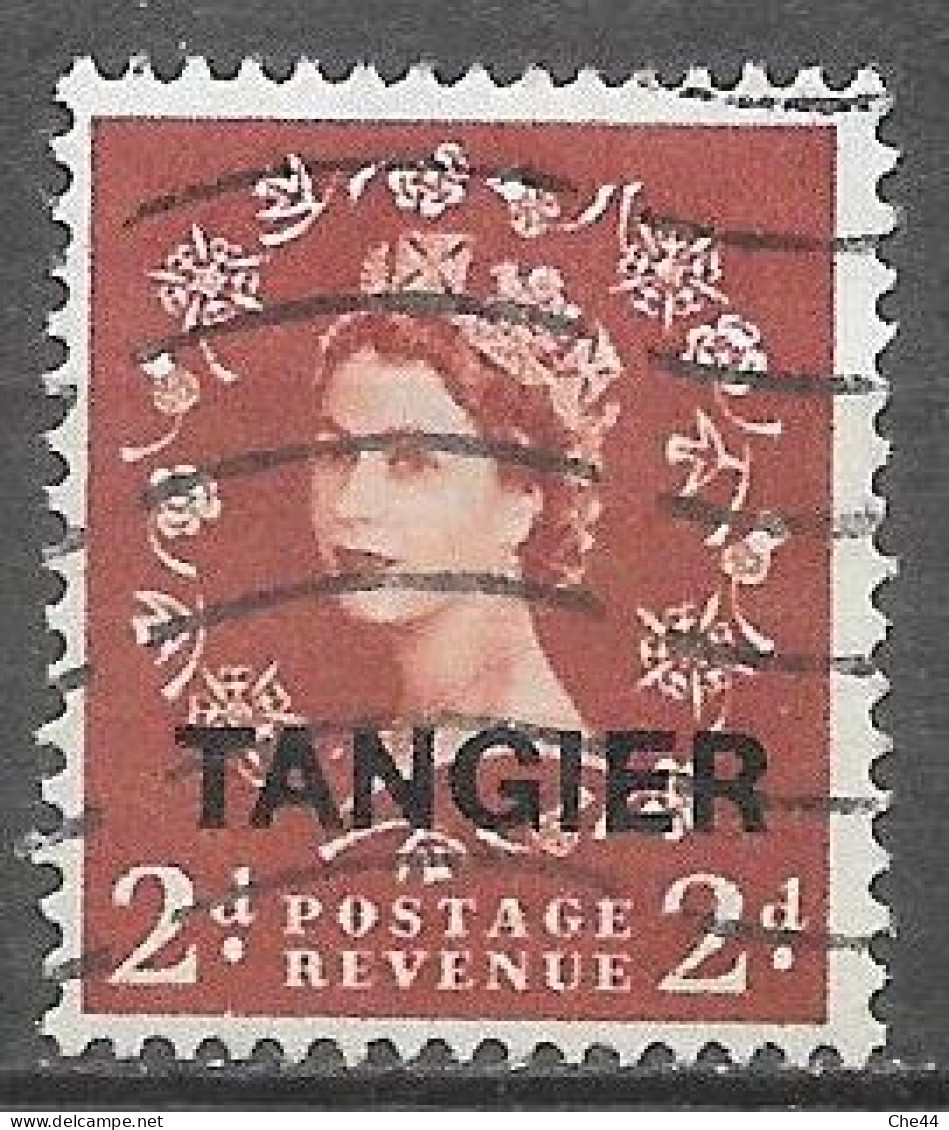 Bureaux Anglais : Tanger : Elisabeth II : N°59 Chez YT. - Morocco Agencies / Tangier (...-1958)