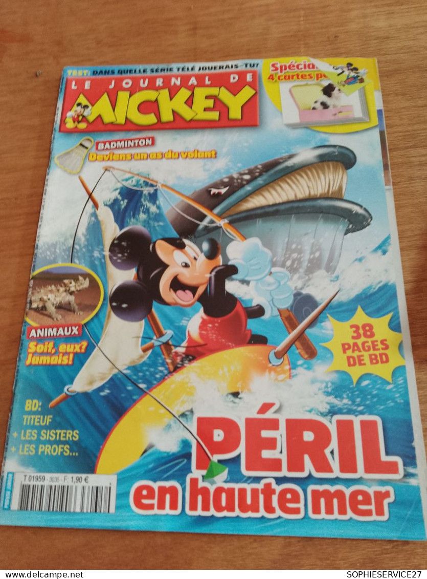 152 //  LE JOURNAL DE MICKEY N° 3035 / 2010 - Journal De Mickey