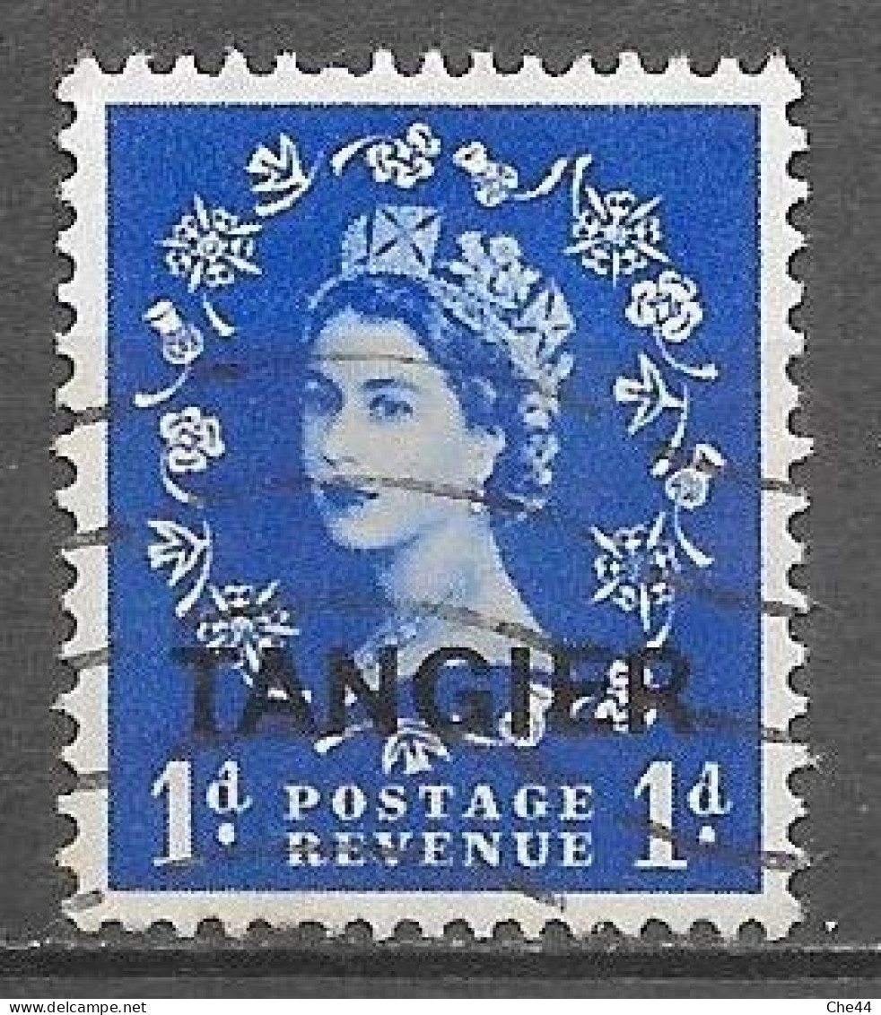 Bureaux Anglais : Tanger : Elisabeth II : N°57 Chez YT. - Morocco Agencies / Tangier (...-1958)