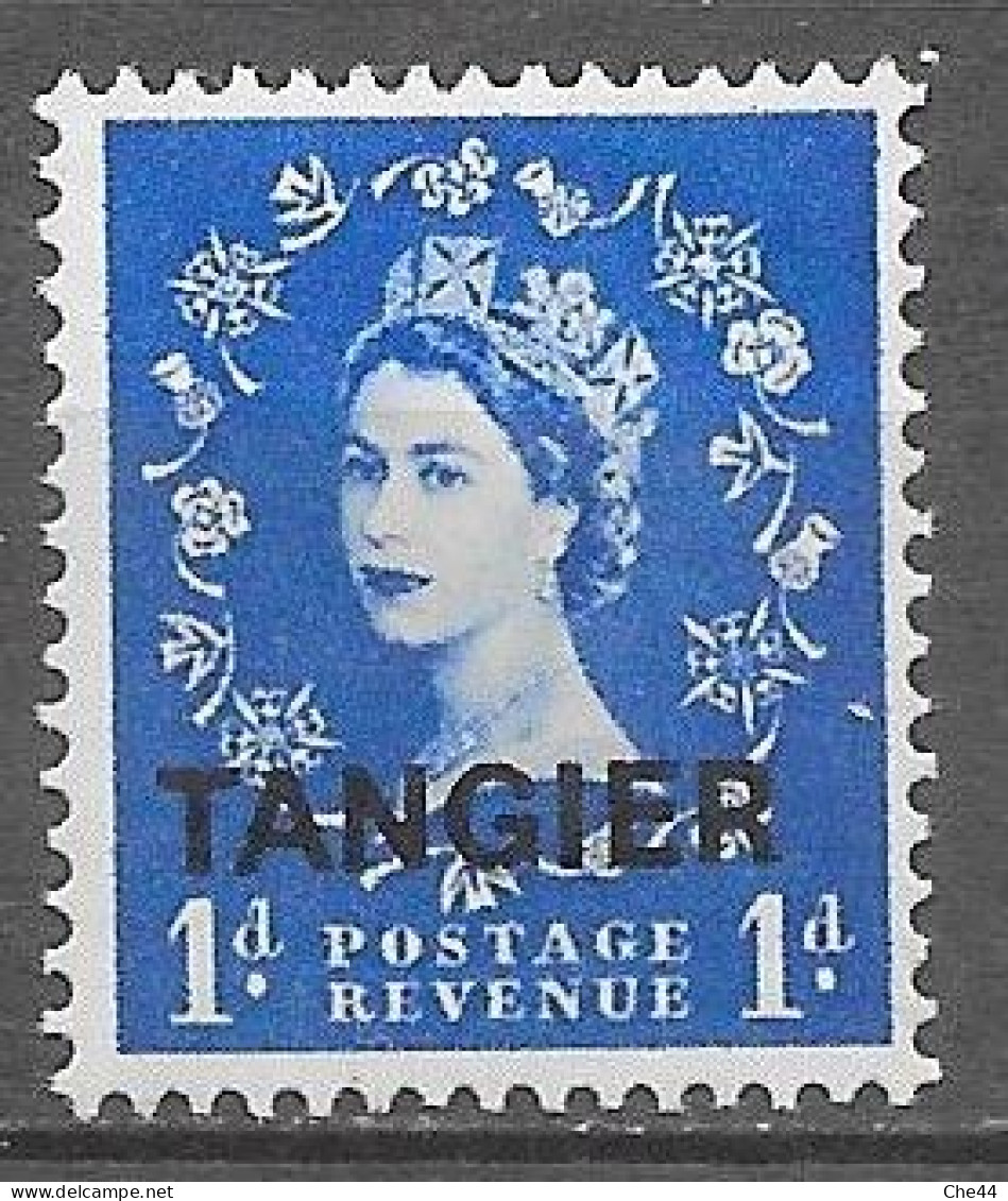 Bureaux Anglais : Tanger : Elisabeth II : N°57 Chez YT. - Bureaux Au Maroc / Tanger (...-1958)