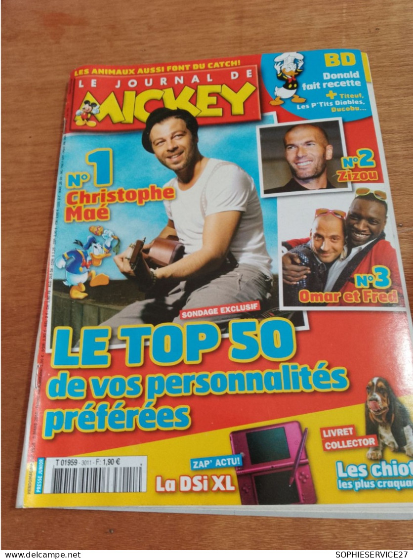 152 //  LE JOURNAL DE MICKEY N° 3011 / 2010 - Journal De Mickey