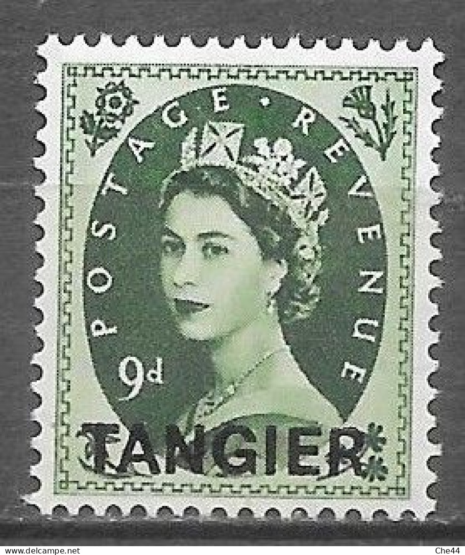 Bureaux Anglais : Tanger : Elisabeth II : N°66 Chez YT. - Postämter In Marokko/Tanger (...-1958)
