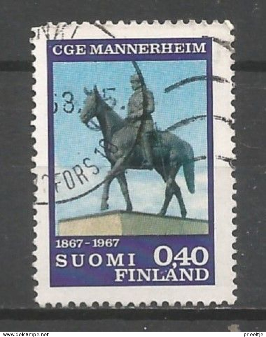 Finland 1967 Marshall Mannerheim Centenary Y.T. 596 (0) - Used Stamps