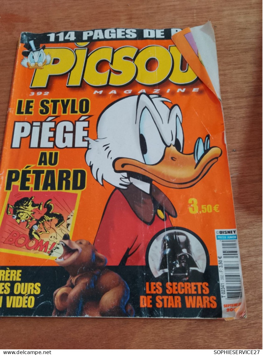 153 // PICSOU MAGAZINE N°392 / 2004 - Picsou Magazine