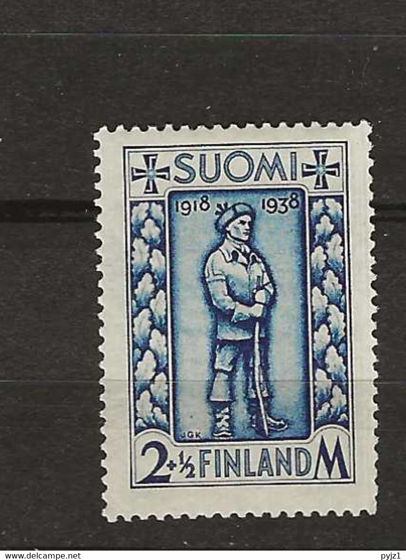 1938 MH Finland Mi 211 - Unused Stamps