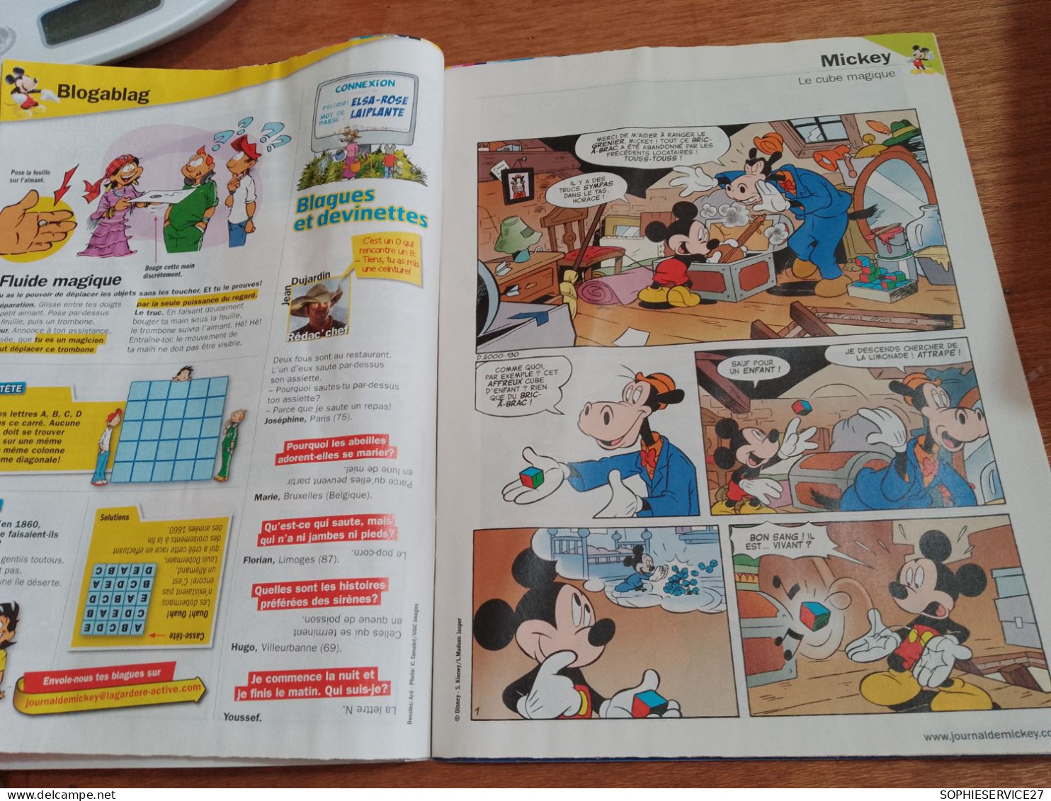 153 //  LE JOURNAL DE MICKEY N° 2992 / 2009 - Journal De Mickey