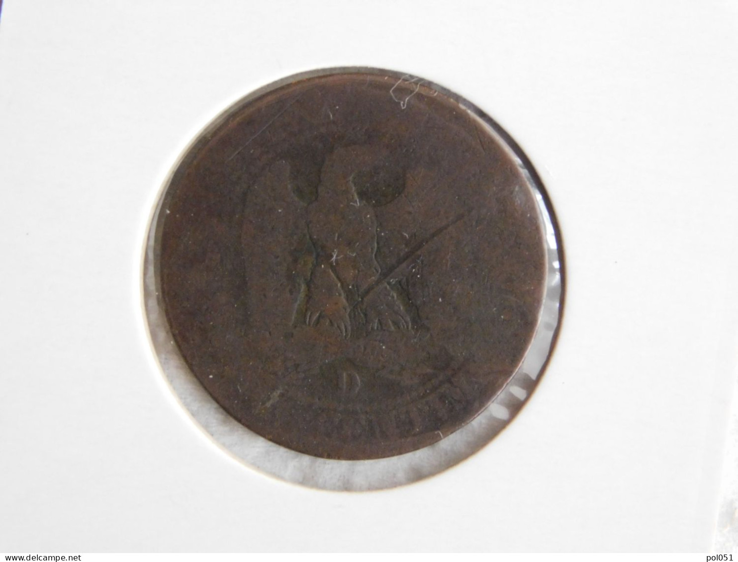 France 5 Centimes 1855 D ANCRE (104) - 5 Centimes