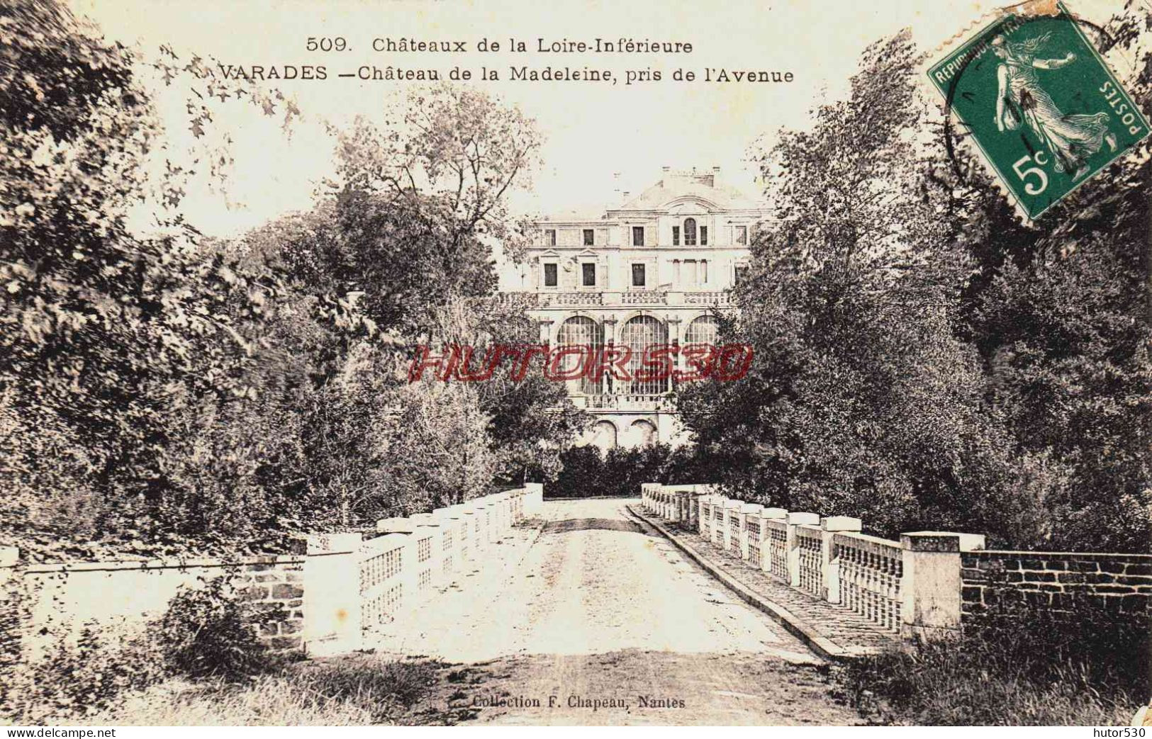 CPA VARADES - LOIRE ATLANTIQUE - CHATEAU DE LA MADELEINE - Varades