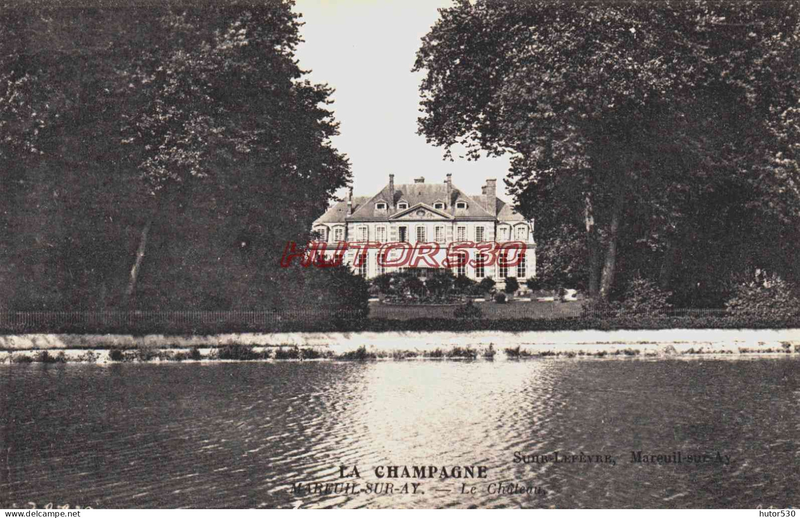 CPA MAREUIL SUR AY - MARNE - LE CHATEAU - Mareuil-sur-Ay