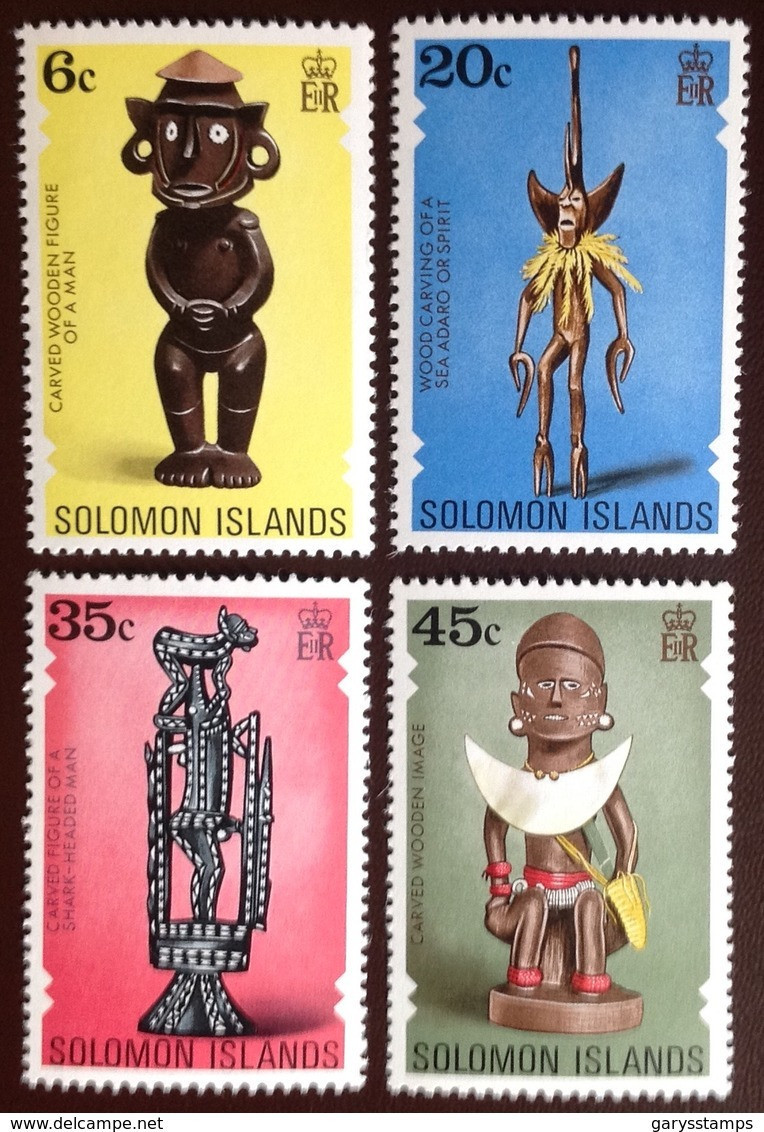 Solomon Islands 1977 Artefacts MNH - British Solomon Islands (...-1978)