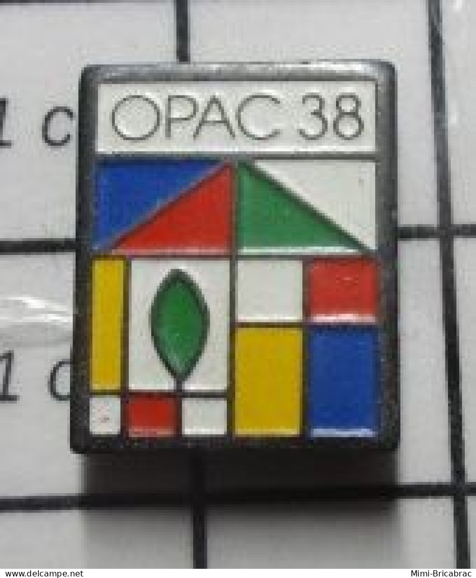 918c Pin's Pins / Beau Et Rare / THEME : ADMINISTRATIONS / OPAC 38 ISERE - Administración