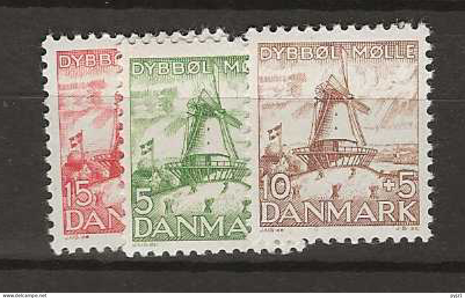 1937 MH Danmark Mi 234-36 - Ungebraucht