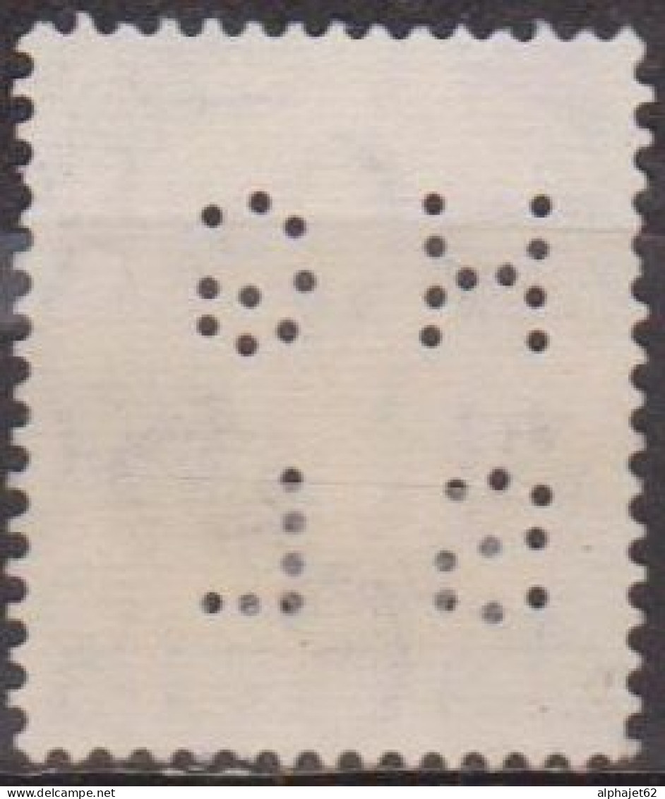 Avènement Du Roi George VI - GRANDE BRETAGNE - 1937 - N° 221A - Perforé HGSL - Used Stamps